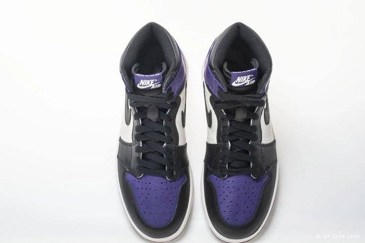 Air 1 Retro Purple Jordan High 555088-501 OG Court 1221